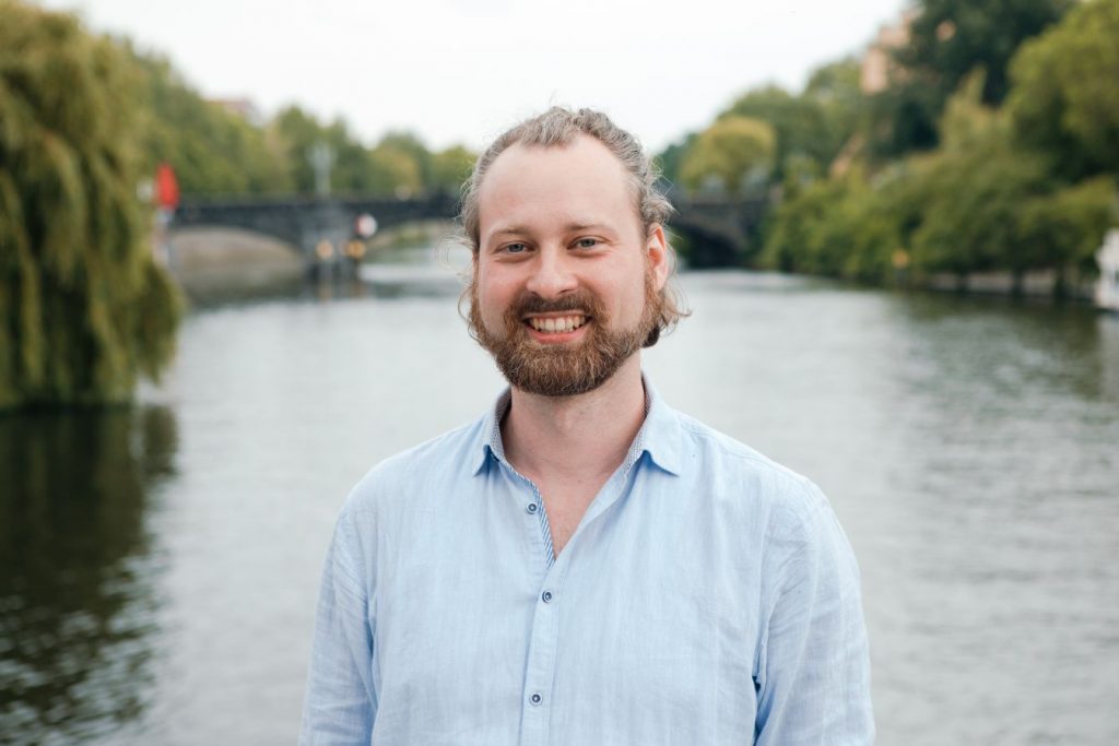 This is a photo of the chair of the steering committee Mr. Benjamin Salzmann